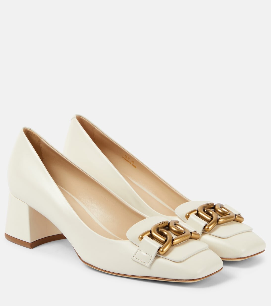 Кейт кожаные туфли Tod'S, белый
