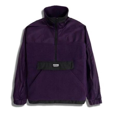 

Куртка adidas originals R.Y.V. LIT TT Zip-up Lamba Wool Sports Coat Men Purple, фиолетовый