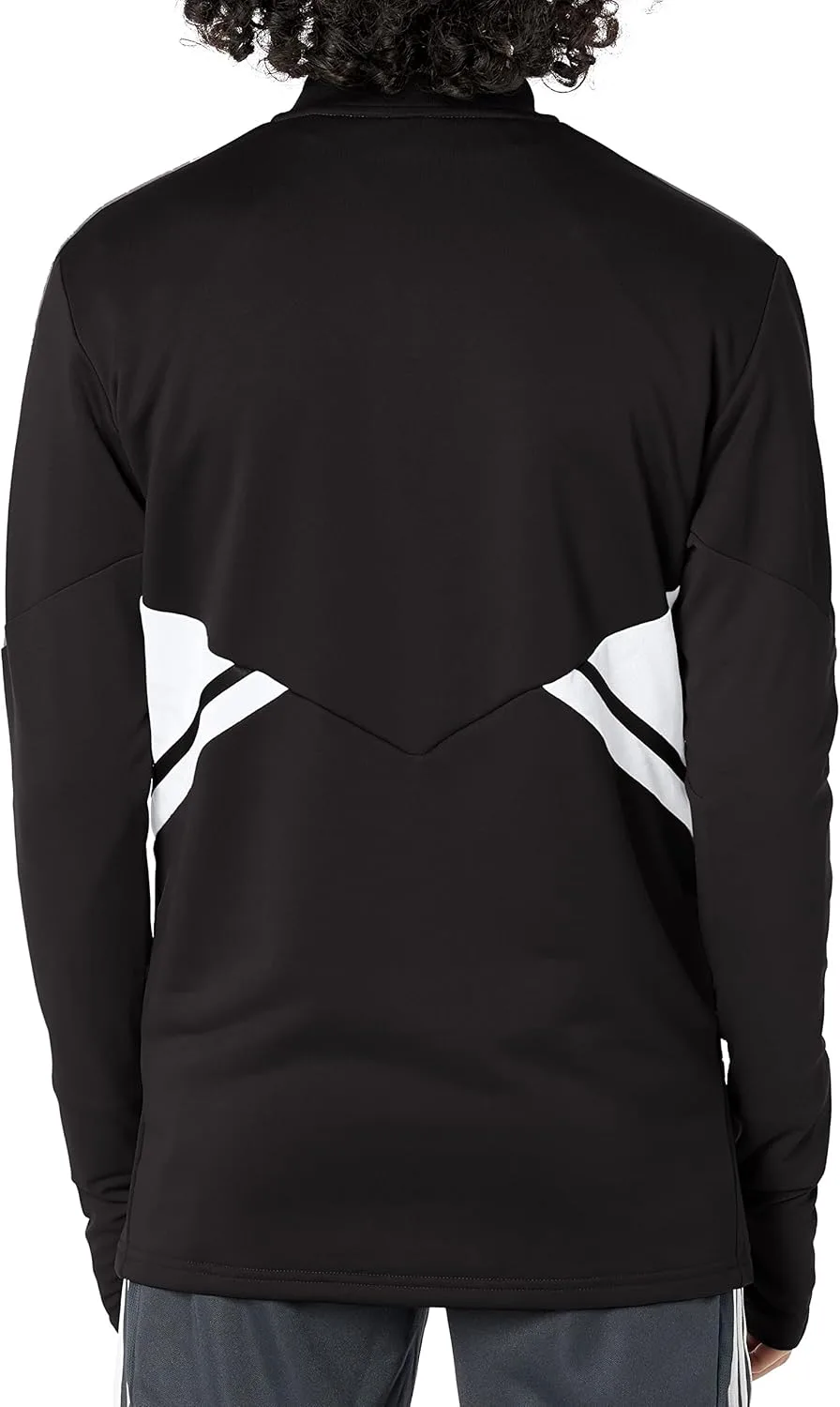 Тренировочный топ Adidas Mens Condivo 22, черно-белый — фото 3