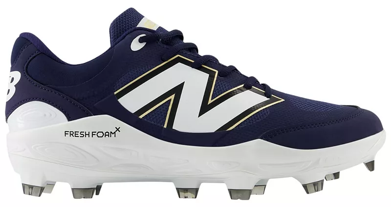 

Мужские литые бейсбольные бутсы New Balance Fresh Foam X 3000 V7, темно-синий/белый