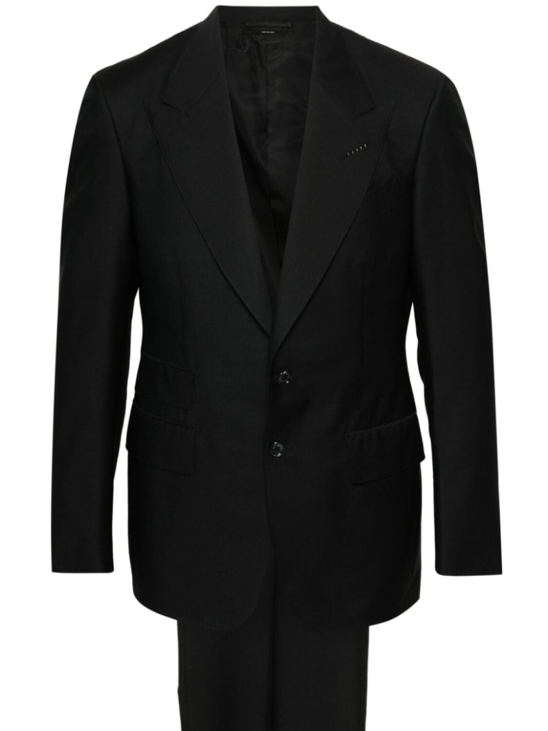 

Костюм с однобортным пиджаком TOM FORD, черный