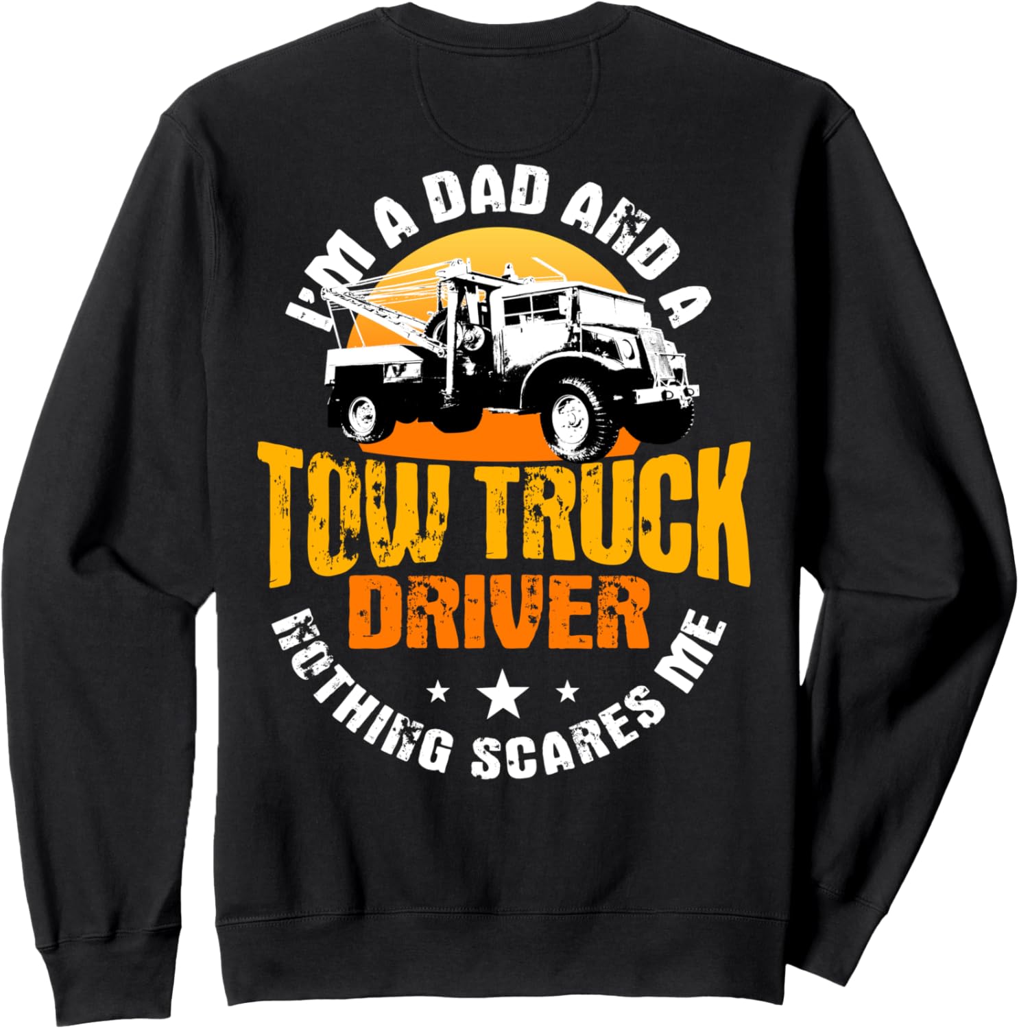 

Толстовка с изображением водителя эвакуатора ко Дню отца, черная Tow Truck Driver Gifts