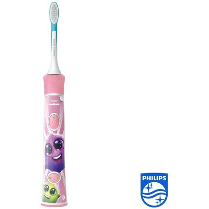 Электрическая зубная щетка Philips Sonicare For Kids, розовая — фото 2