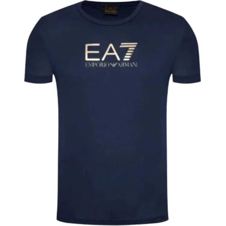 Футболка EA7 мужская темно-синяя EMPORIO ARMANI, Dark Blue