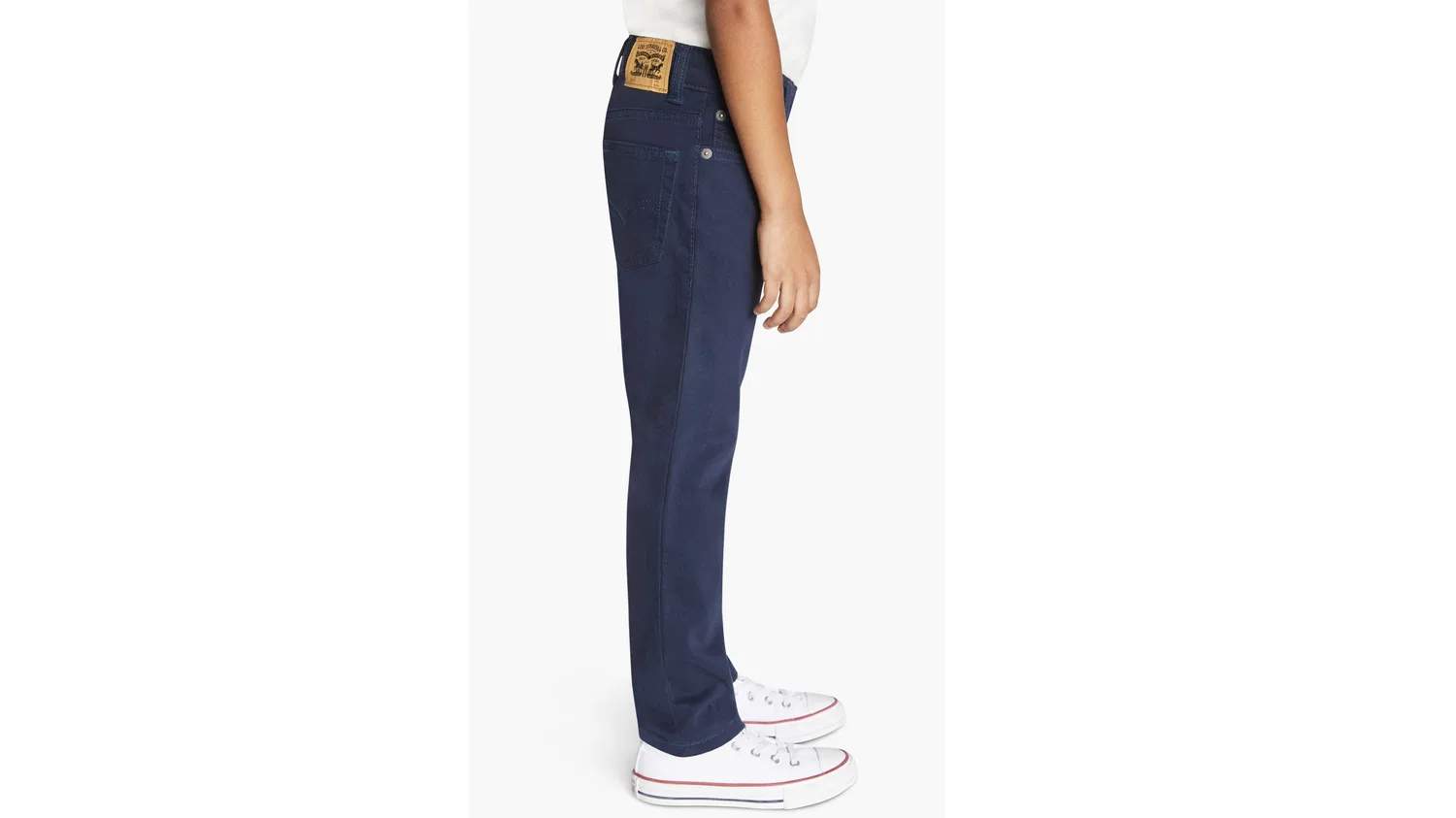 Замшевые брюки 511 для мальчиков 4-7 лет Levi's, Blue — фото 2