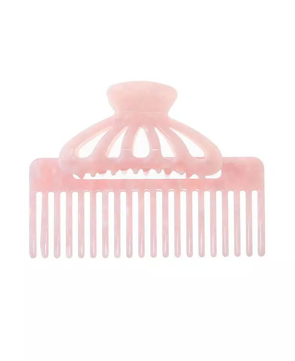 

Набор для волос «Расческа и заколка-когти» от Адины Эден By Adina Eden, pink