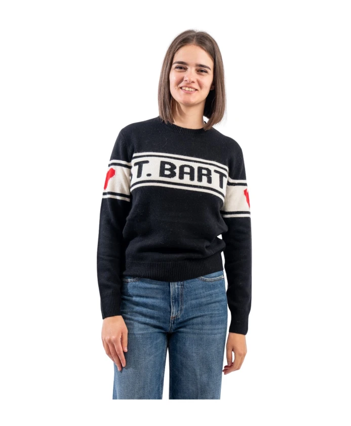 

Новая толстовка с изображением королевы Mc2 Saint Barth, черный