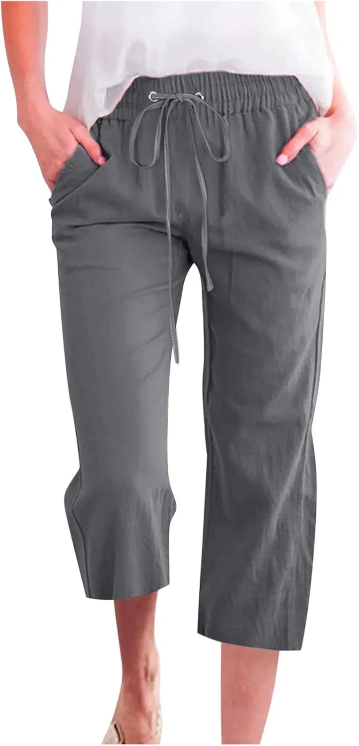 Леггинсы, завязка на поясе, Dark Gray
