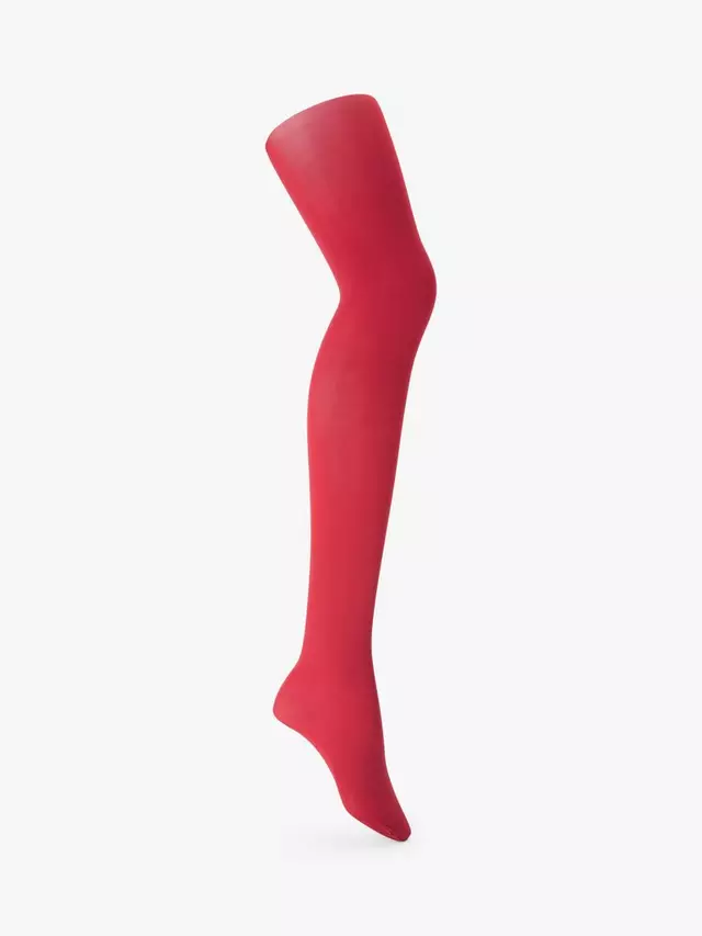 

Тайтсы John Lewis 60 Denier Velvet Touch, красный