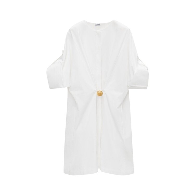 

Платье Loewe Pebble Dress, цвет Optic White