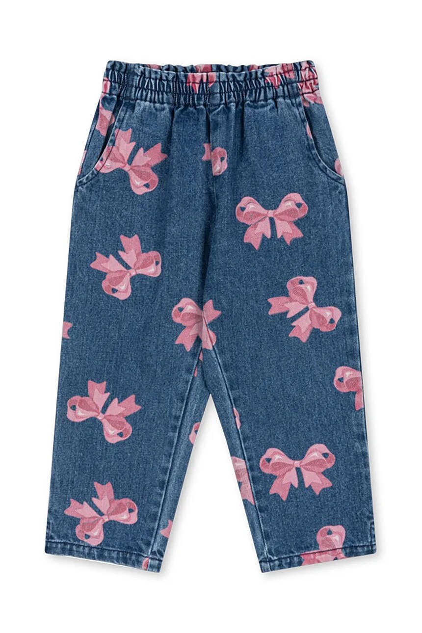 

Детские джинсы MAGOT FRILL PANTS GOTS Konges Sløjd, синий