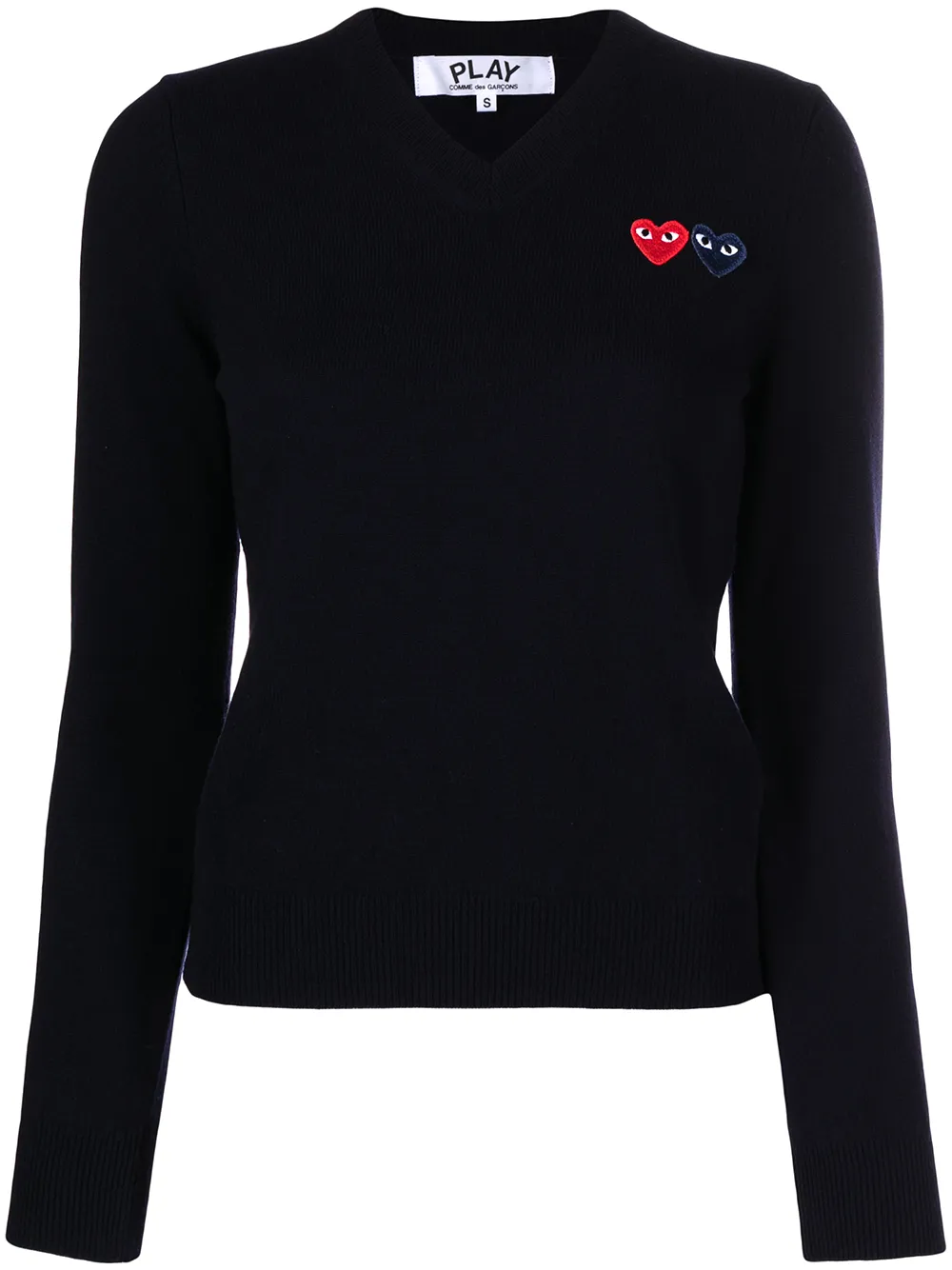 

Джемпер с узором Comme Des Garçons Play, синий