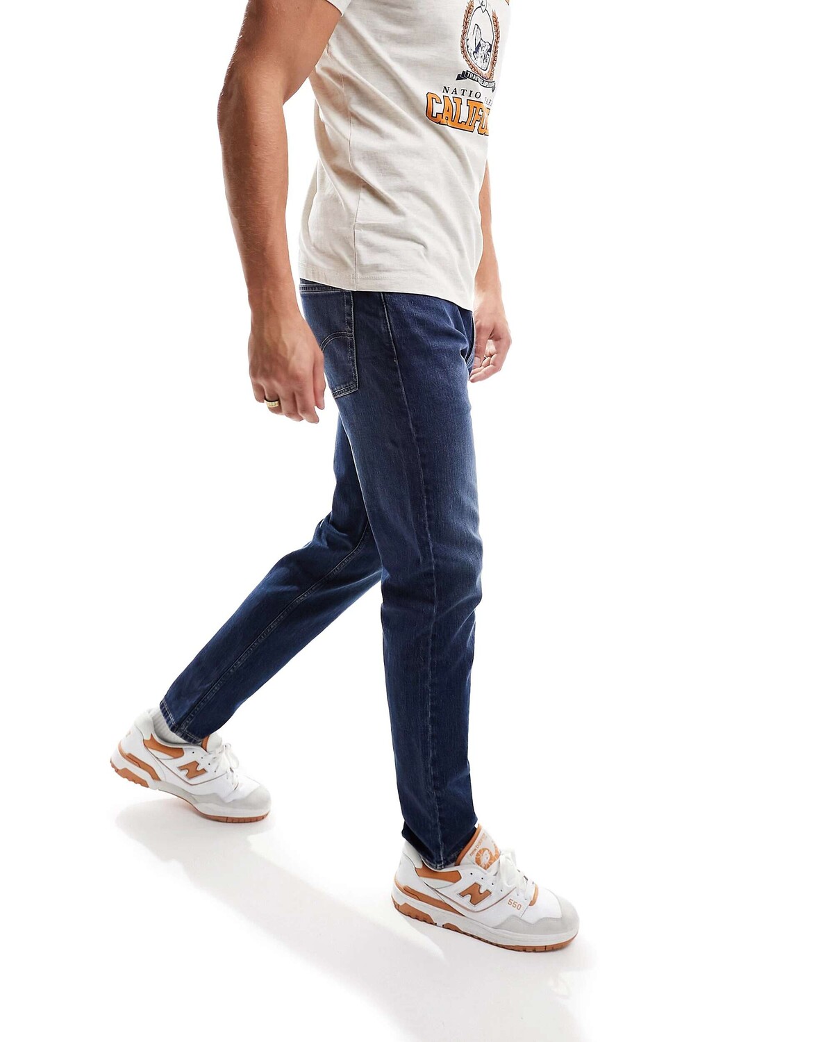 

Синие джинсы Levi's 515 узкого кроя