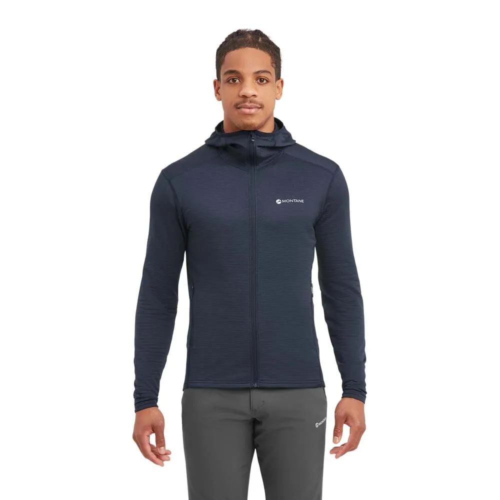 

Флис Montane Protium Lite hoodie, синий