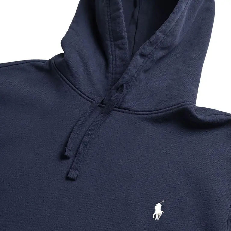 Polo Ralph Lauren Мужская толстовка темно-синего цвета — фото 2