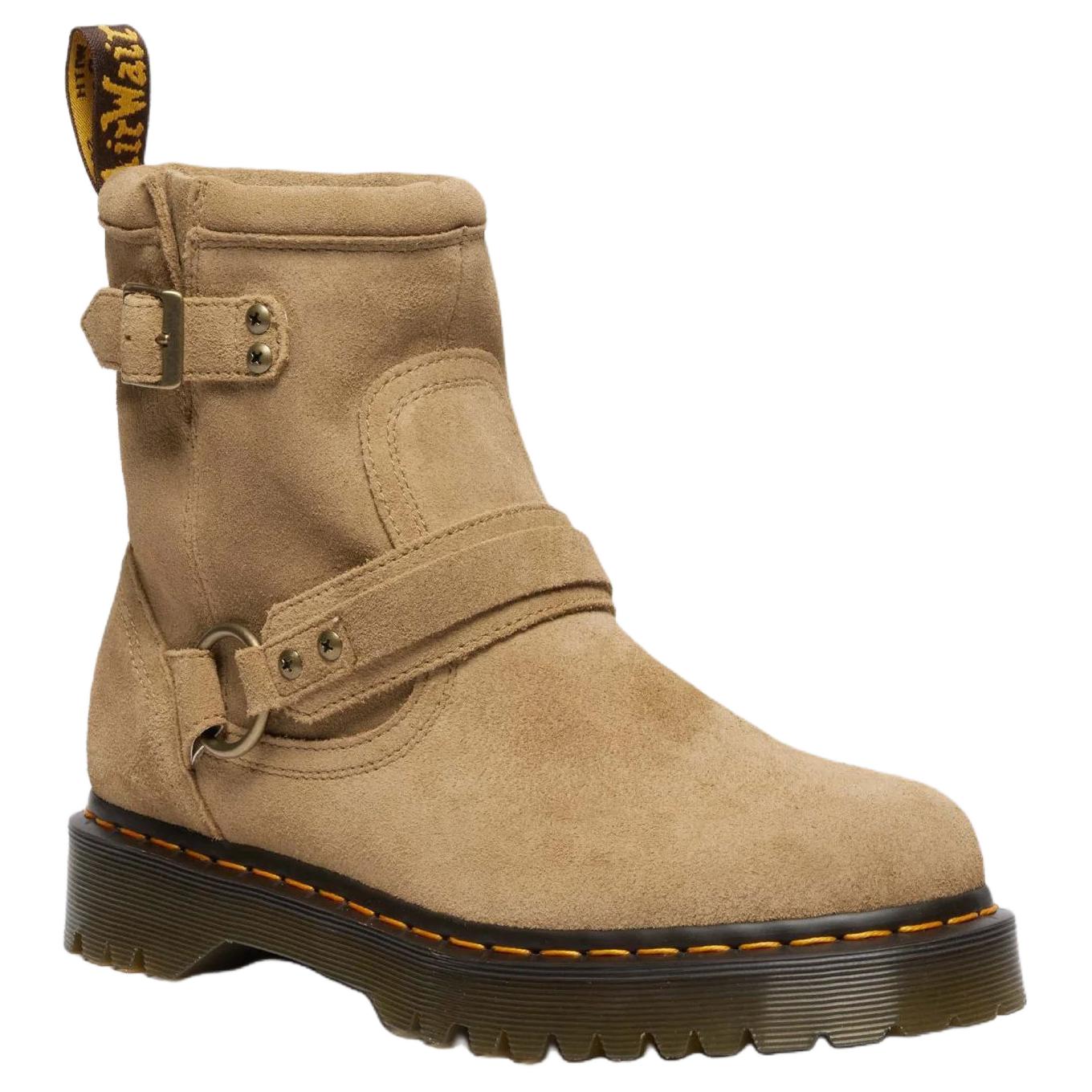 ANISTONE HARNESS ботинки до щиколотки 3.5cm Unisex Tan Dr.Martens, коричневый — фото 3