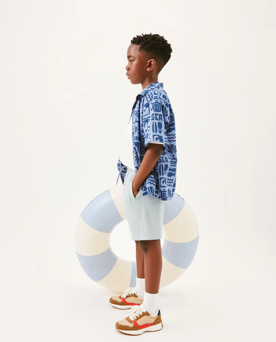 

Мальчишеская фантазия Бермудские шорты Kids El Corte Inglés, цвет Jabón