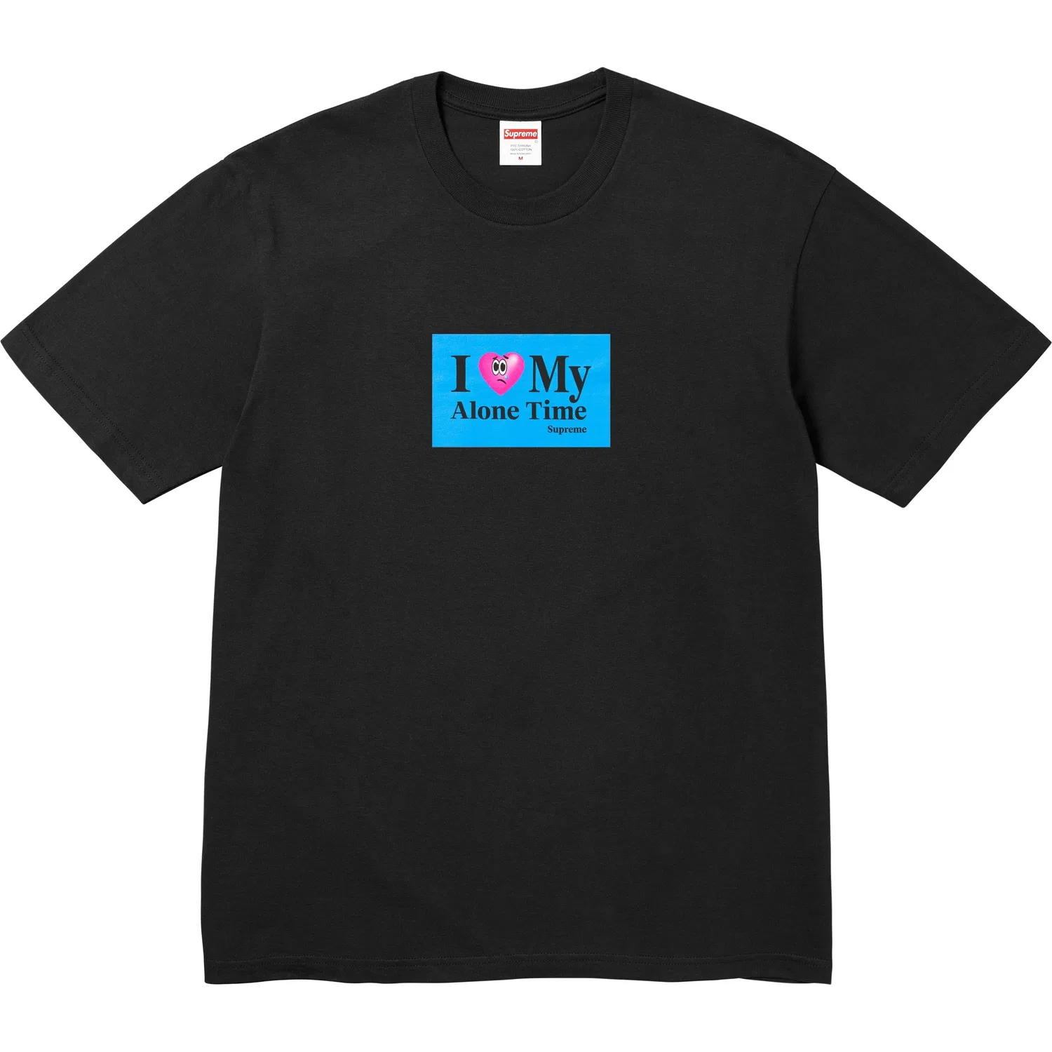 Футболка Alone Time Tee Unisex, SS26 WEEK7 Supreme, Black
