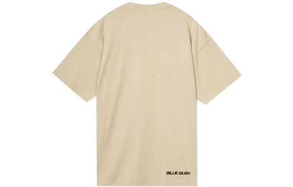 Футболка Nike x Billie Eilish Crossover SS22 Solid Color Loose Cozy Short Sleeve Asia Edition Couple Style Brown, мультиколор — фото 2