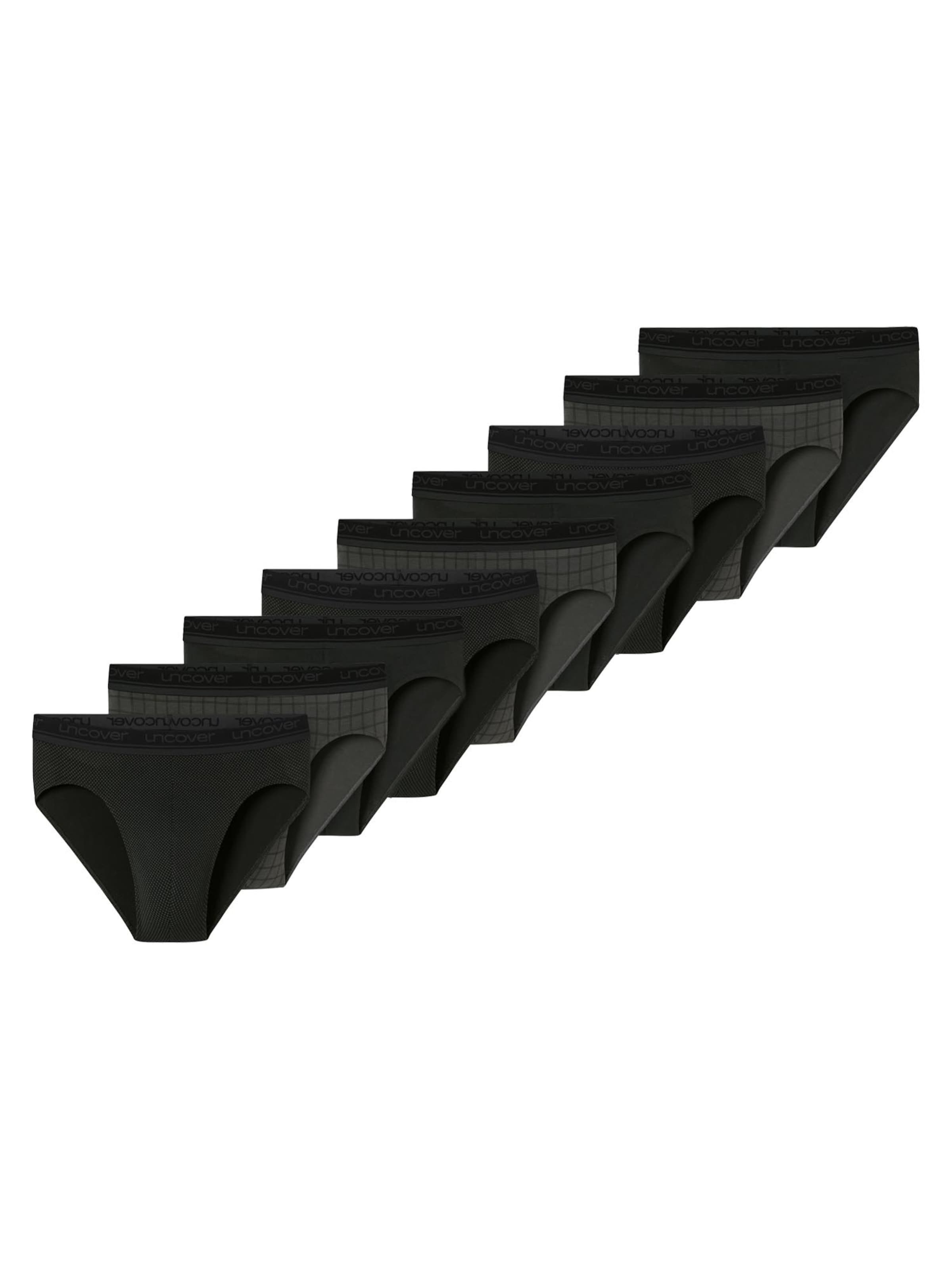 

Uncover by SCHIESSER Трусики 'Cotton' в черном цвете
