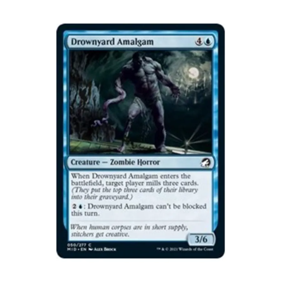 

CCG Амальгама Дроунъярда (клавиша C), MTG - Innistrad - Midnight Hunt