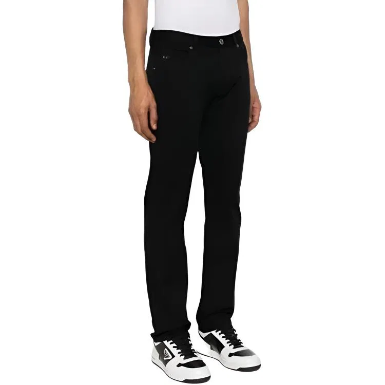 Джинсы slim fit с логотипом EMPORIO ARMANI, Denim Blue — фото 4