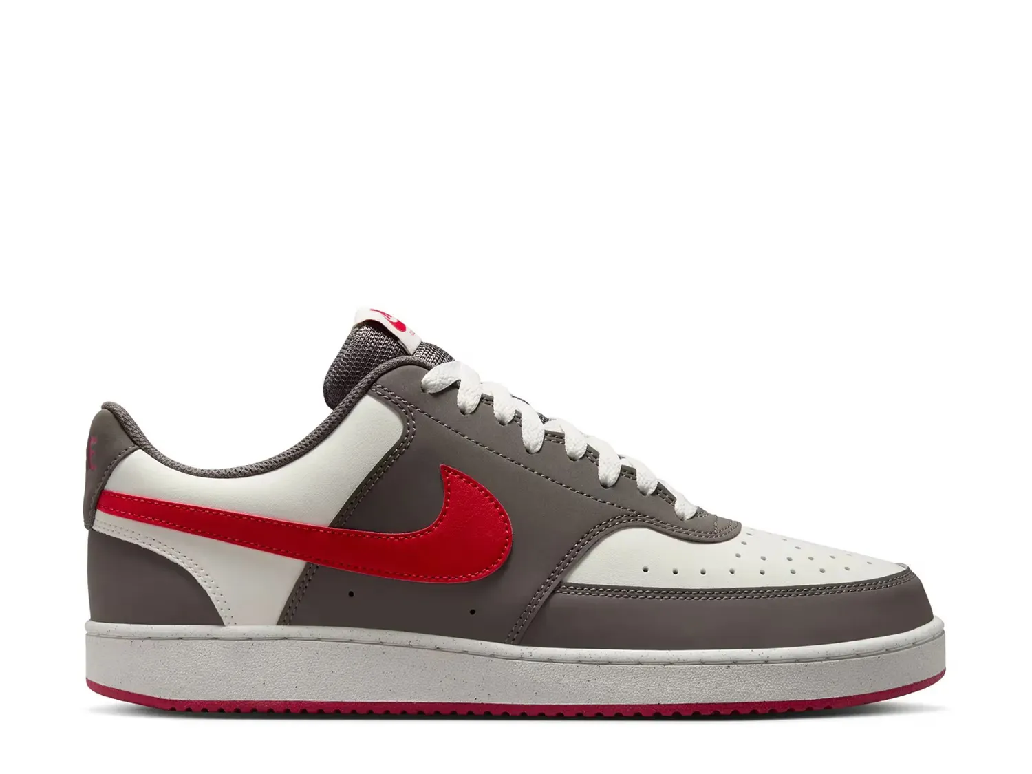 

Кроссовки Court Vision Low Next Nature - мужские Nike, Grey/Red