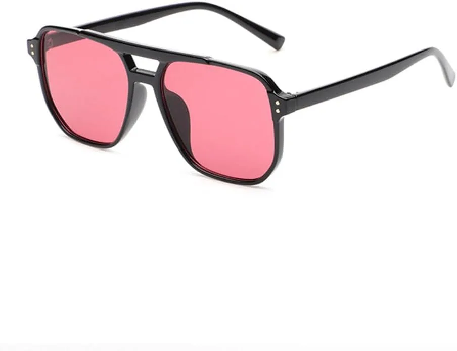 

Солнцезащитные очки MUTYNE в стиле ретро с двойной перемычкой, модные женские очки, солнцезащитные очки UV400, трендовые мужские солнцезащитные очки, Black Purple Red