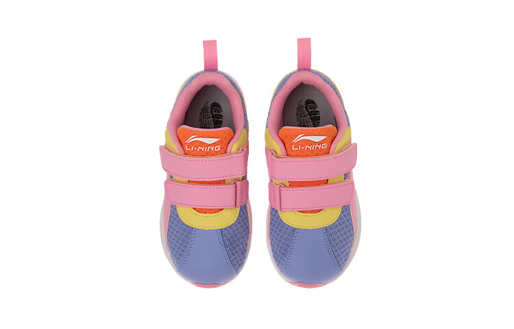 Кроссовки LINING YOUNG Sports Life Collection Kids Lifestyle Shoes PS Low-top Pink/Blue — фото 3