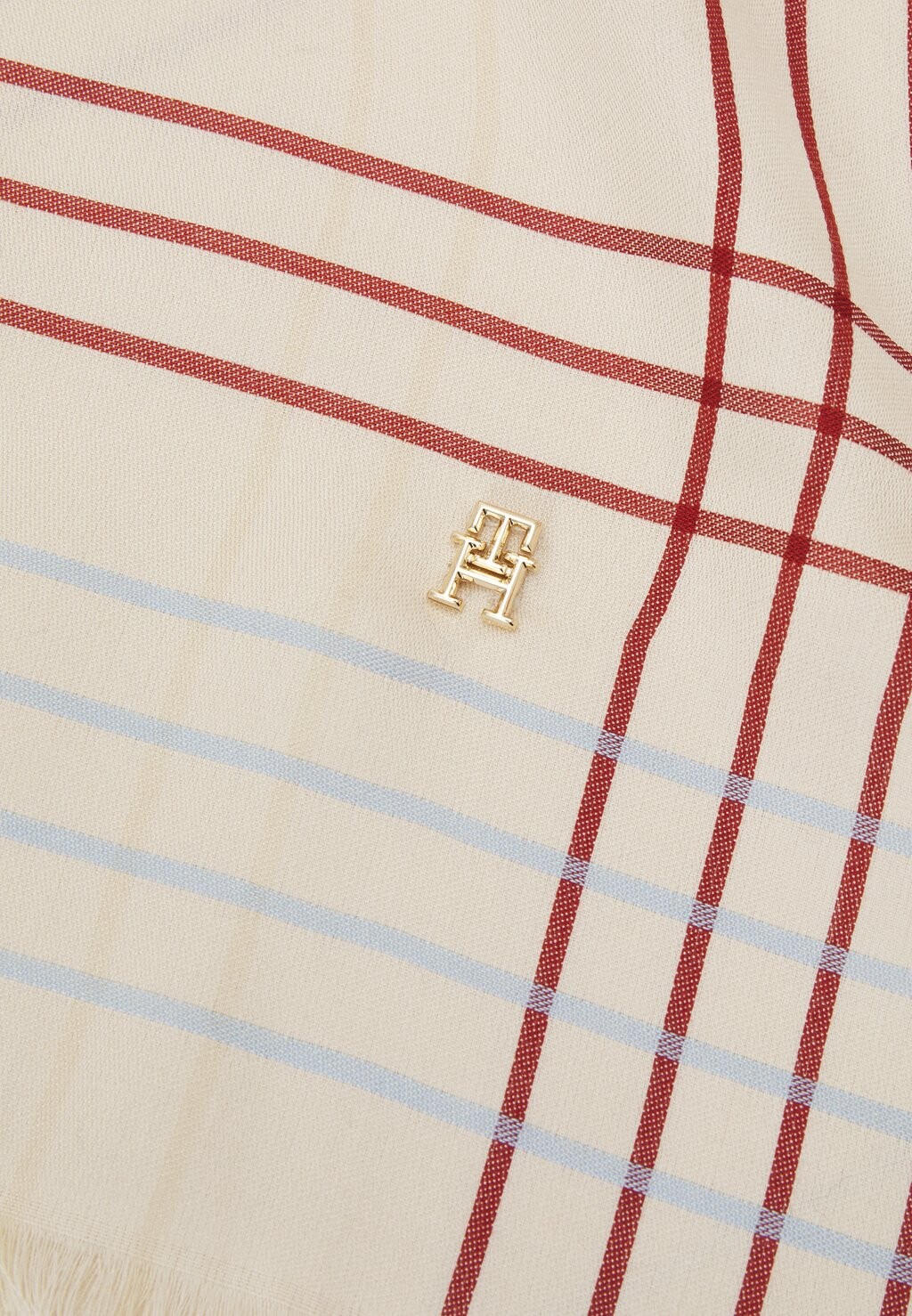 

Шелковый шарф DISTINCT CORP SQUARE Tommy Hilfiger, белый