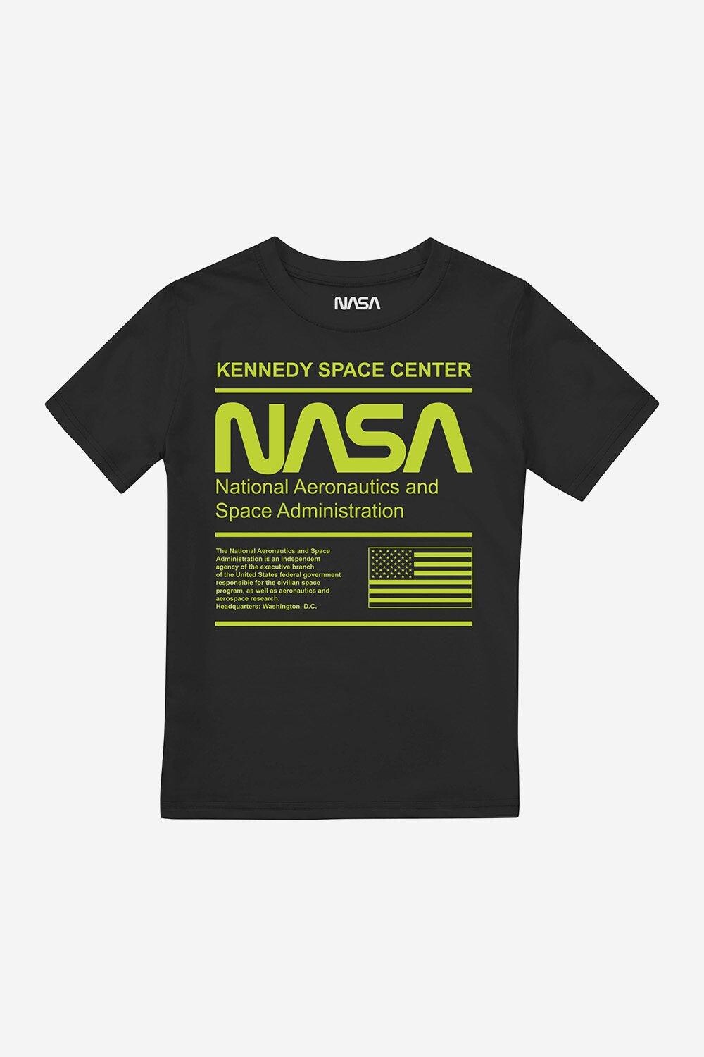 

Футболка Mono Kennedy для мальчиков NASA, черный