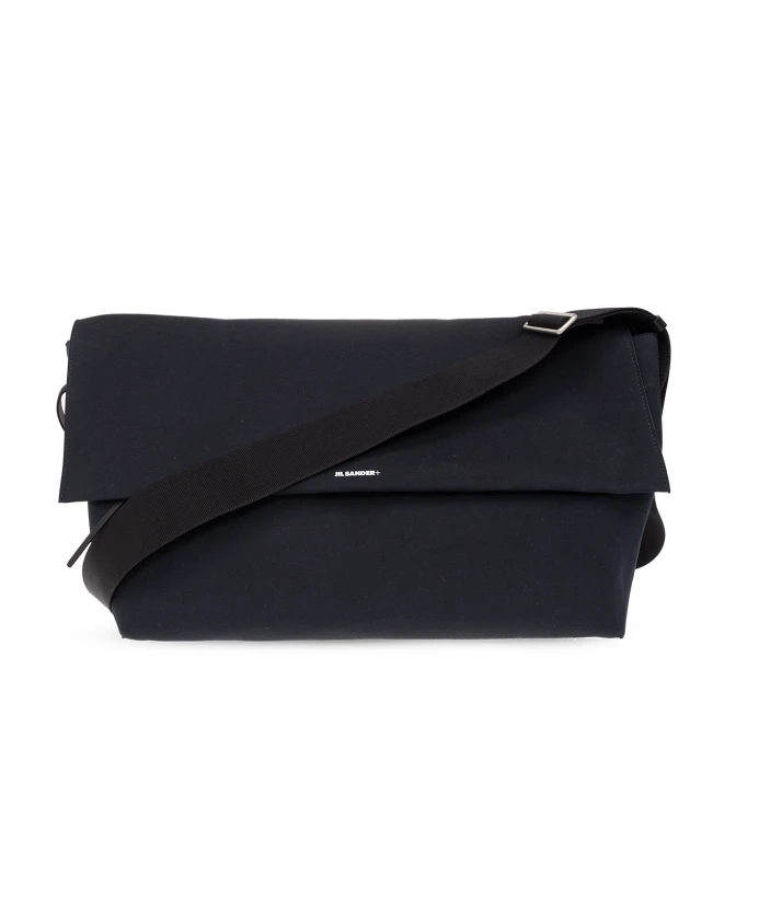

Сумка через плечо с логотипом Jil Sander, синий