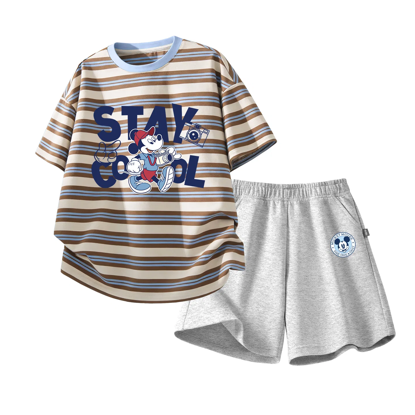 Детский спортивный костюм Disney Mickey Mouse синий и серый — фото 3