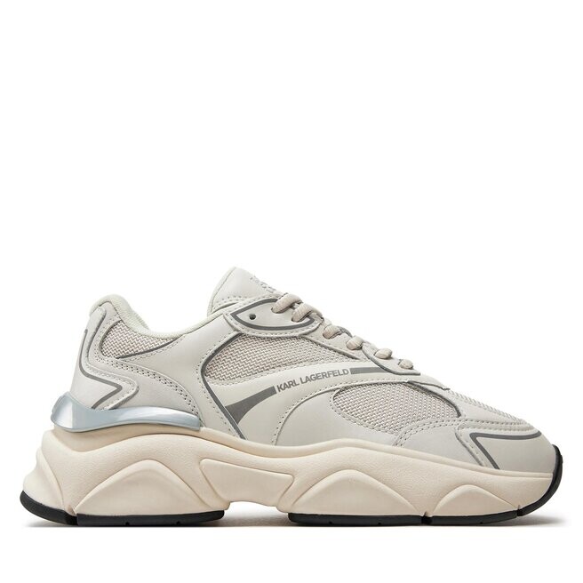 

Кроссовки KARL LAGERFELD KL65624 White Lthr/Textile 411, белый
