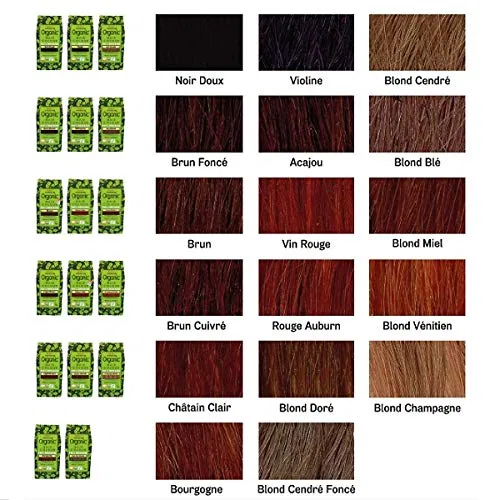 Натуральная краска для волос Radico Copper Brown 100 г (2 шт.) Radico — фото 2