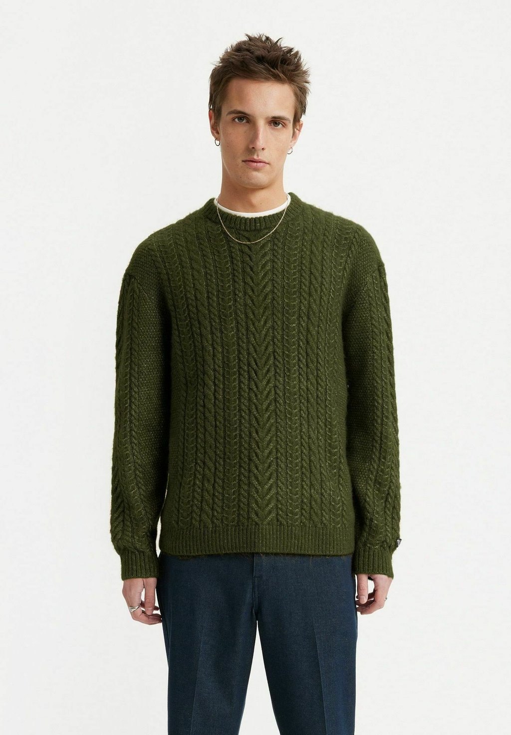 

Джемпер BATTERY CREWNECK SWEATER Levi's, цвет Parkside Cable Twili