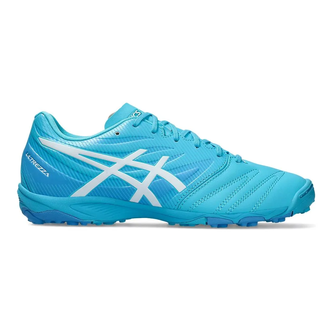 ASICS Детские футбольные бутсы low top ultrezza 3 artificial lawn синие белые — фото 3