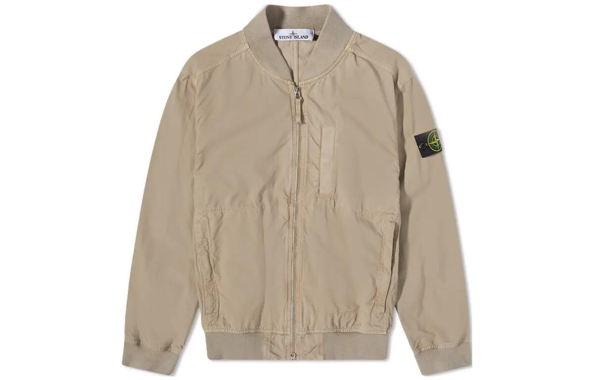 

Куртка мужская Stone Island с тканевыми элементами, коричневый