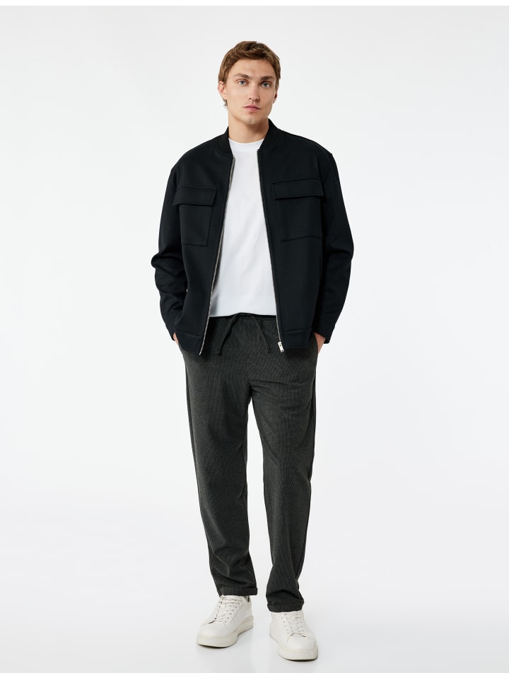 

Брюки антрацитового цвета KOTON