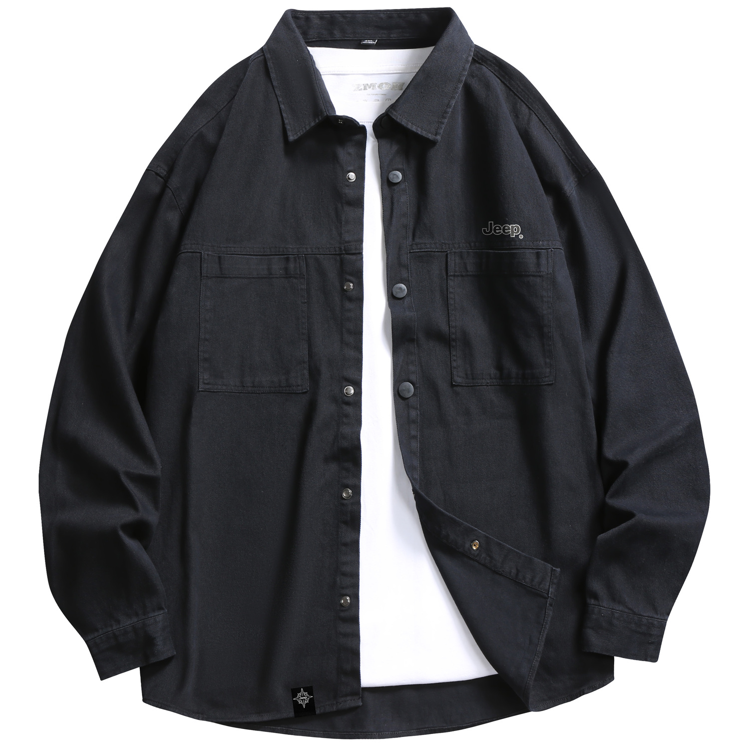 

Рубашка унисекс Jeep, черный