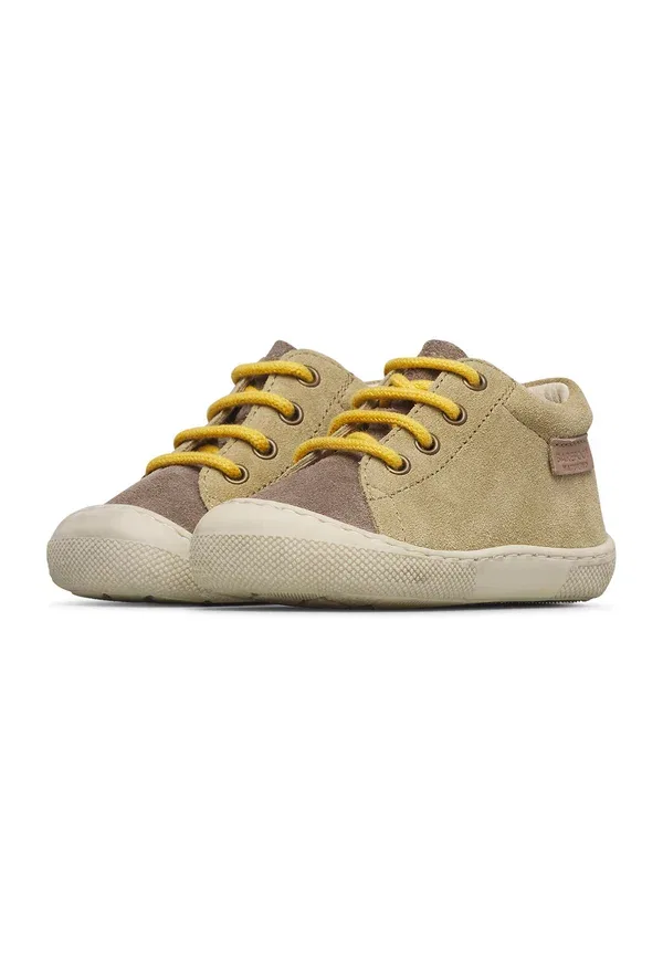 Детские босоножки Barefoot amur baby shoes Naturino, военно-зеленый-коричневый — фото 2