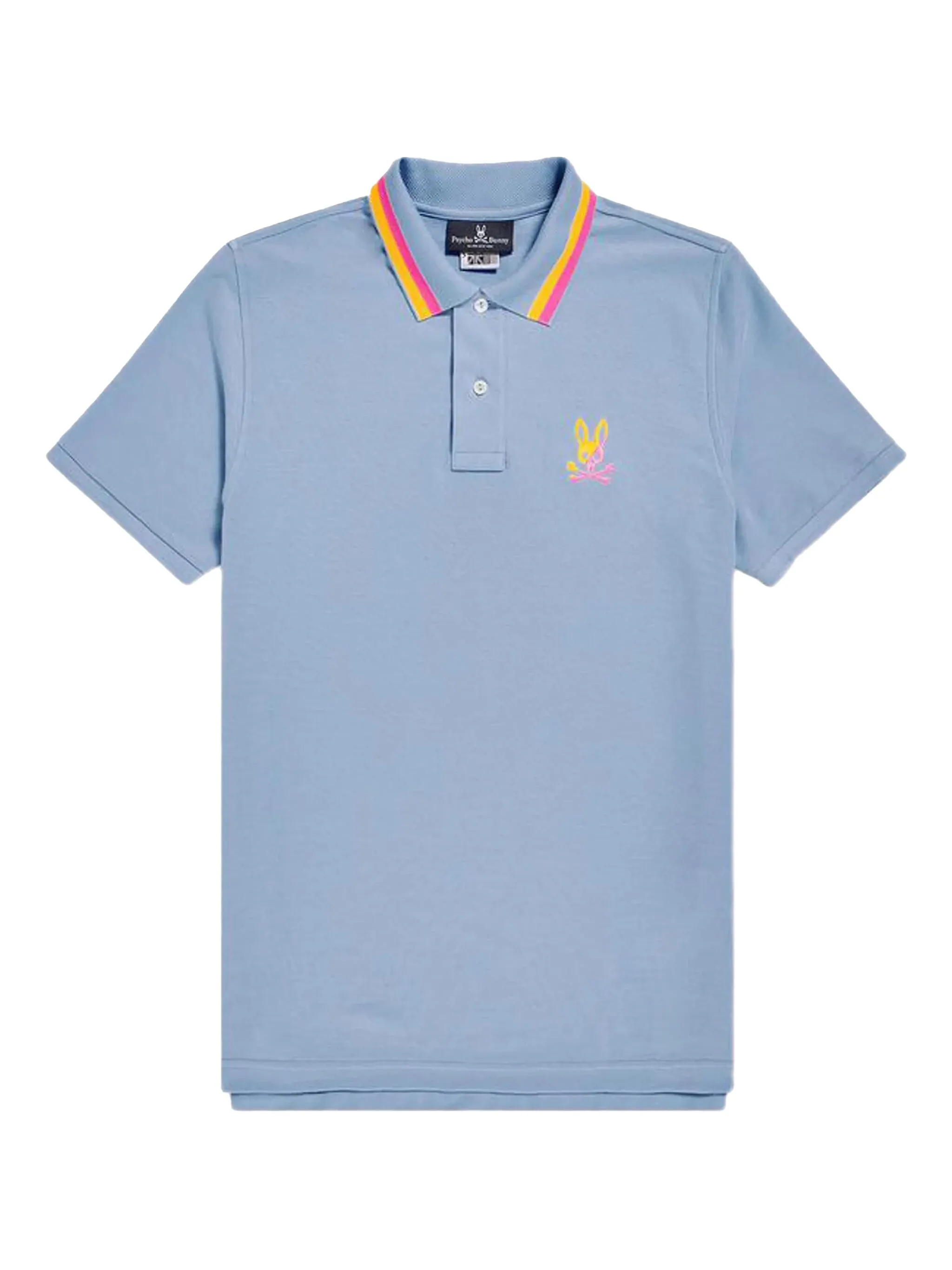 

Рубашка поло Surrey с вышивкой Psycho Bunny, синий