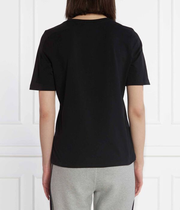 Футболка reg матовая ctn ny c-nk ss Regular fit Tommy Hilfiger, черный — фото 4