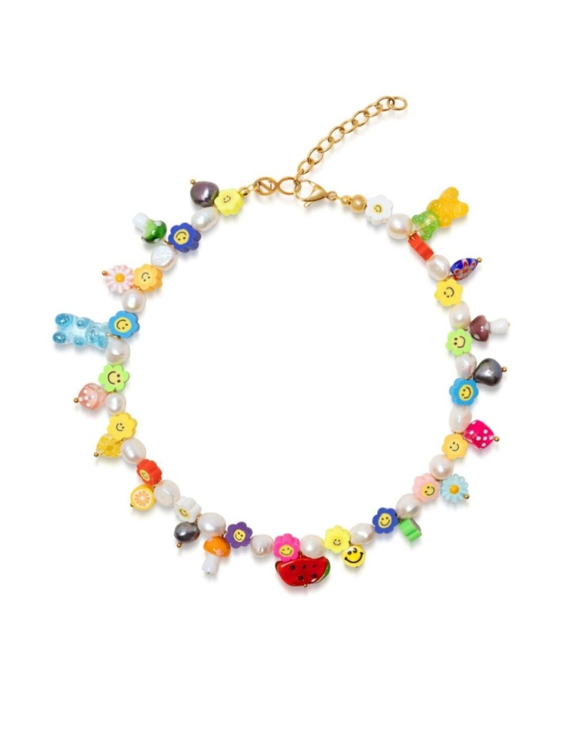 

Колье-чокер с жемчугом Nialaya Jewelry, белый