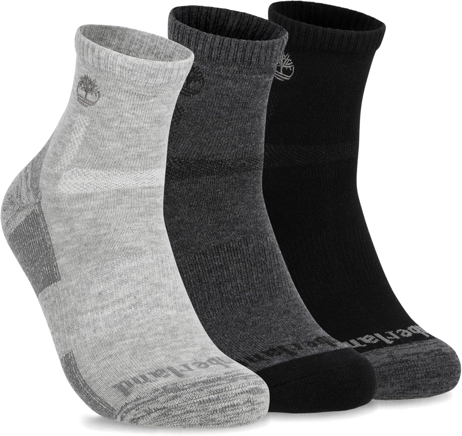 

Timberland мужские носки с поддержкой свода стопы, Black (Multi)