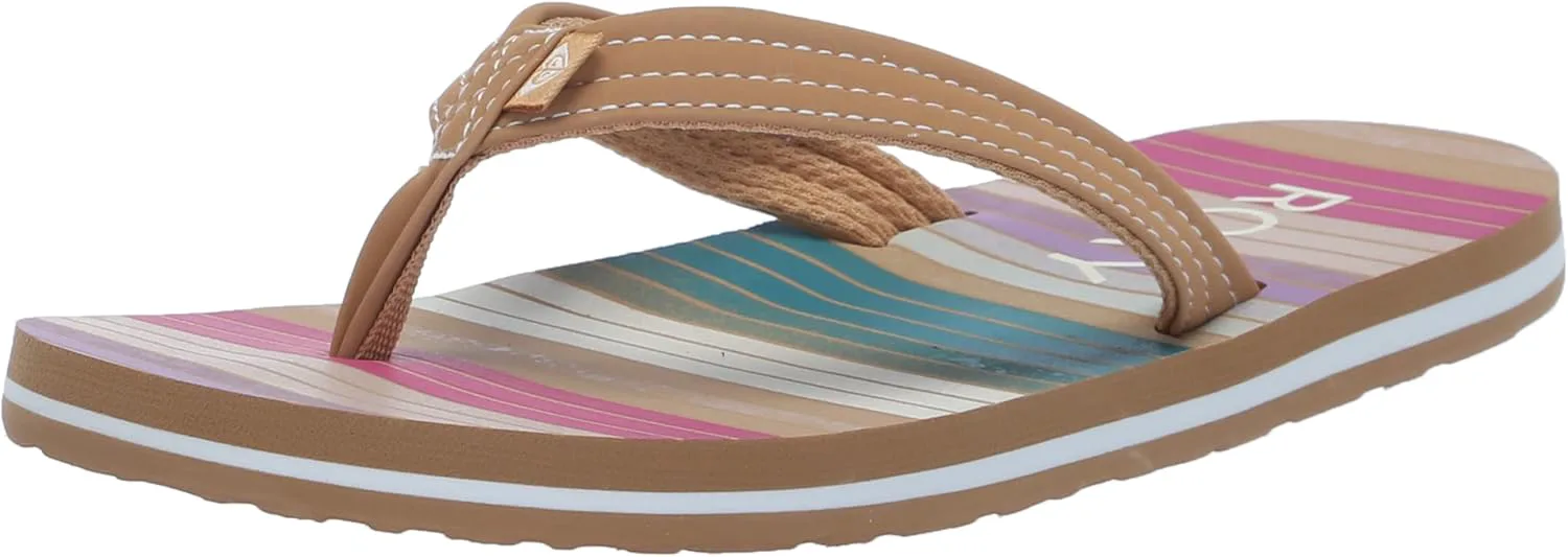 

Сандалии-шлепанцы Roxy girls Rg Viva Stamp