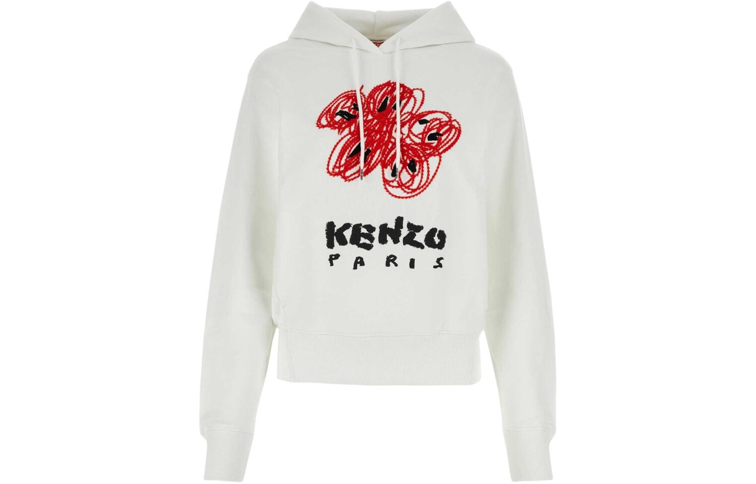 

Толстовка женская Kenzo с капюшоном, белый