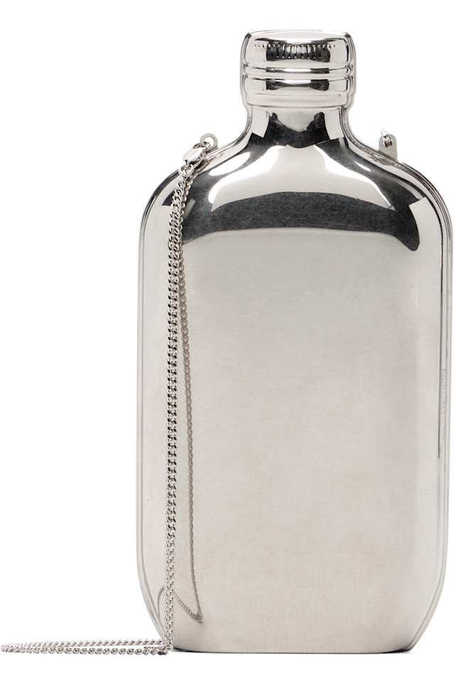 

«Тот самый» клатч Calvin Klein Collection, серебро