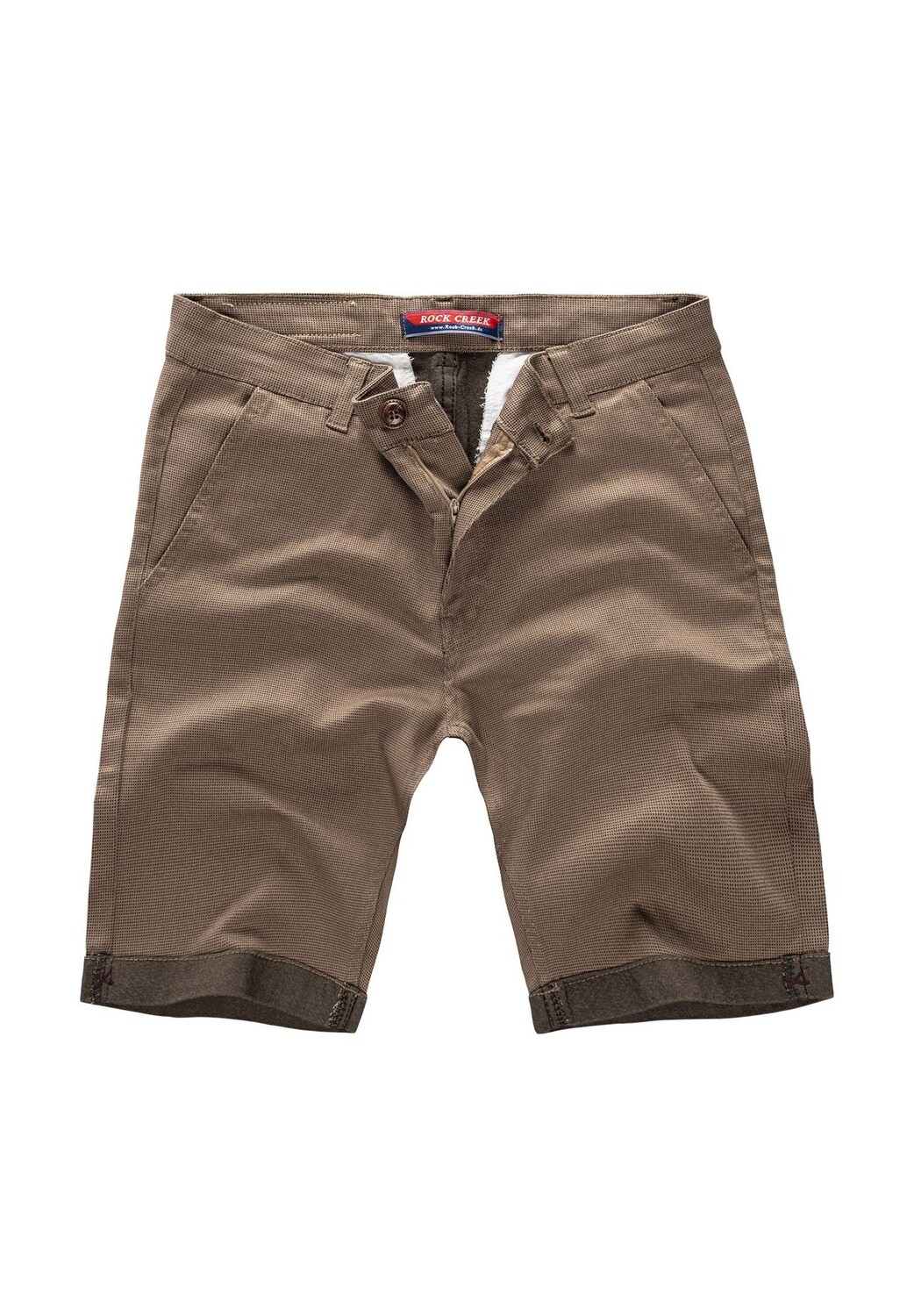 

Шорты Chino Stretch Slim Fit Rock Creek, цвет Dunkelbeige