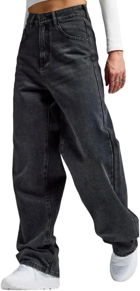 

Женские джинсы utcoco High Waisted Baggy с карманами